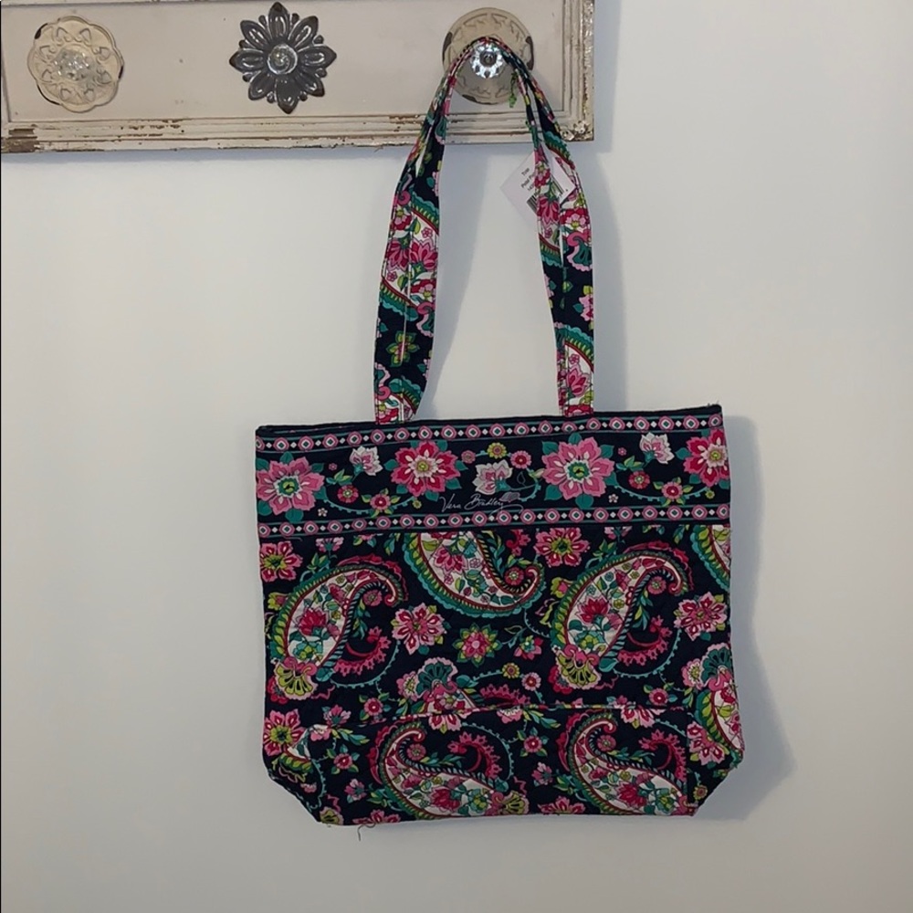Vera Bradley petal paisley tote